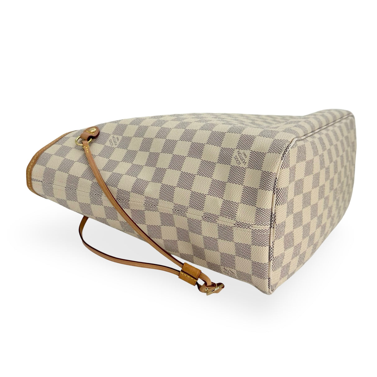 LOUIS VUITTON: Damier Azur Neverfull MM
