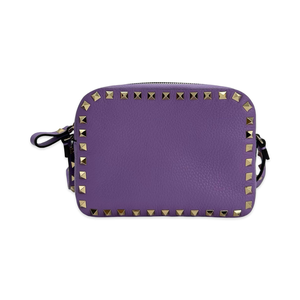Calfskin Rockstud Camera Crossbody