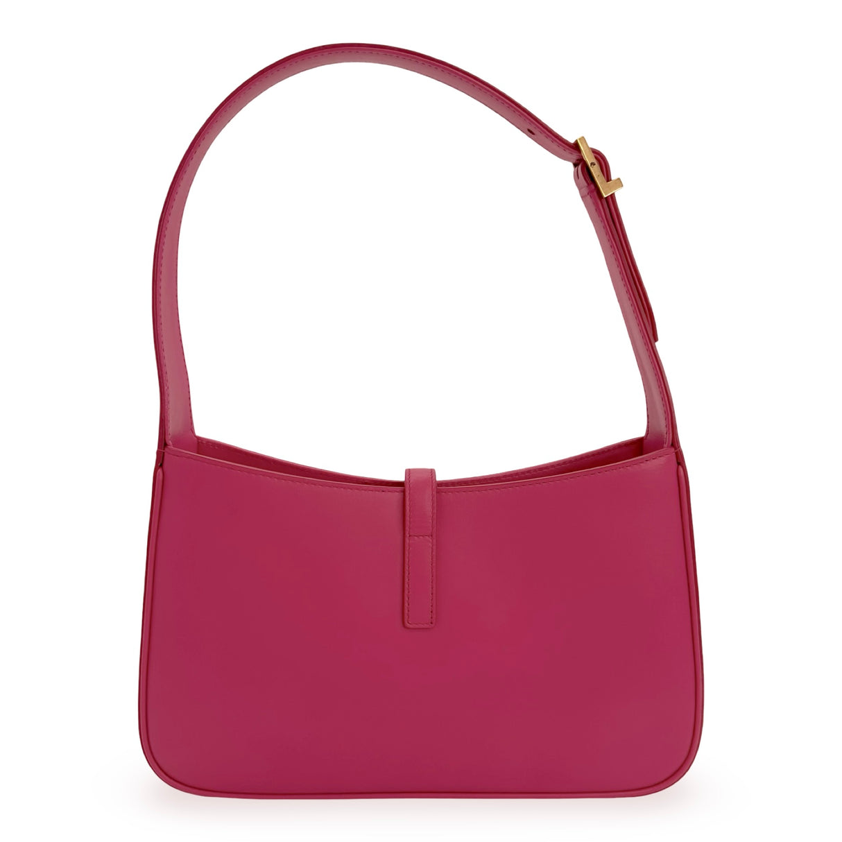 SAINT LAURENT: Leather Le 5 a 7 Shoulder Bag