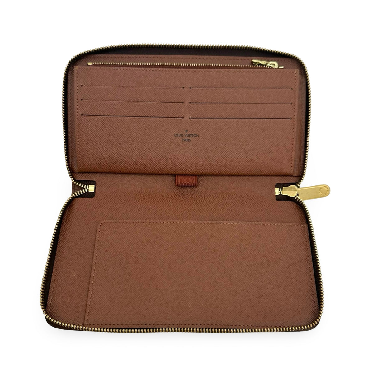 LOUIS VUITTON: Monogram Zippy Organizer Wallet