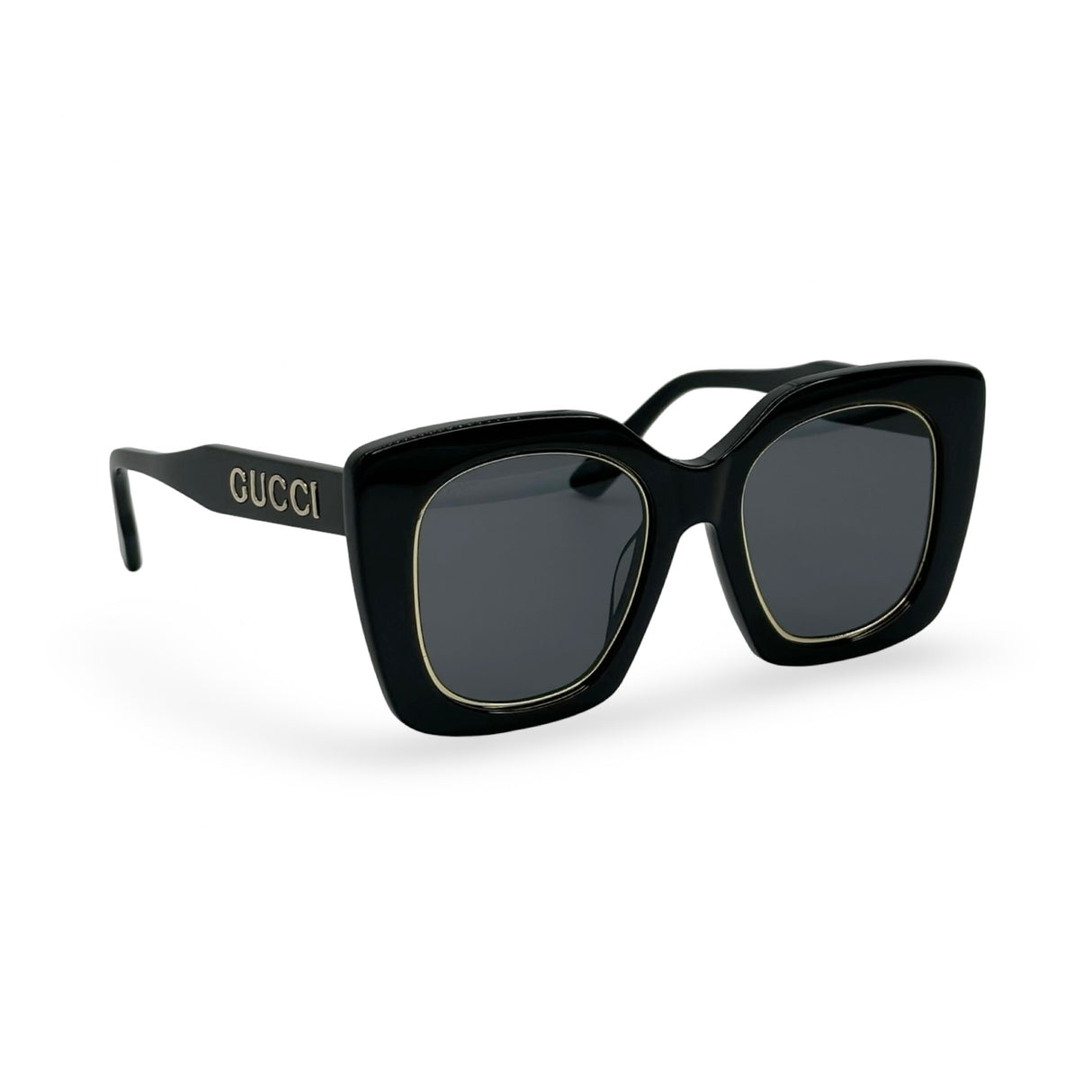 GUCCI: Oversize Square Sunglasses