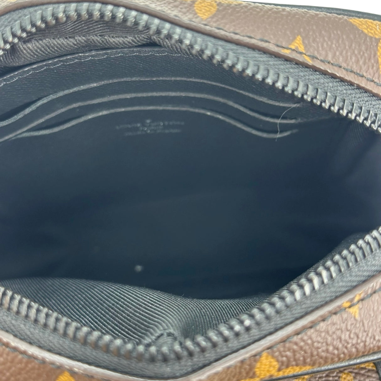 LOUIS VUITTON: Monogram Macassar Christopher Wearable Wallet