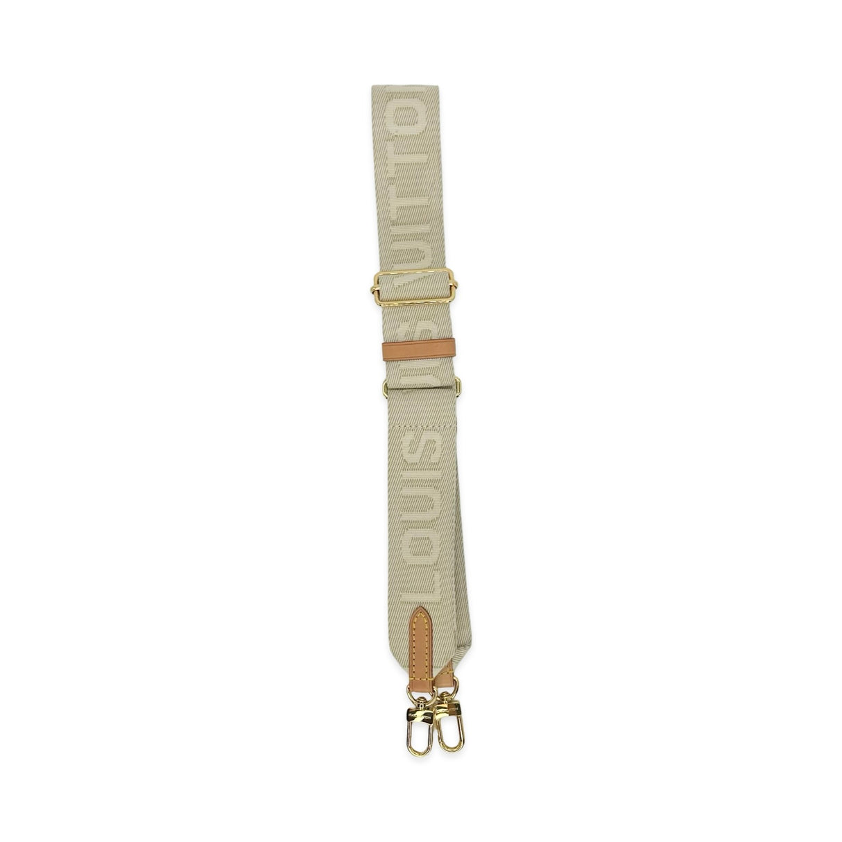 LOUIS VUITTON: Jacquard Canvas High Rise Bandouliere Strap