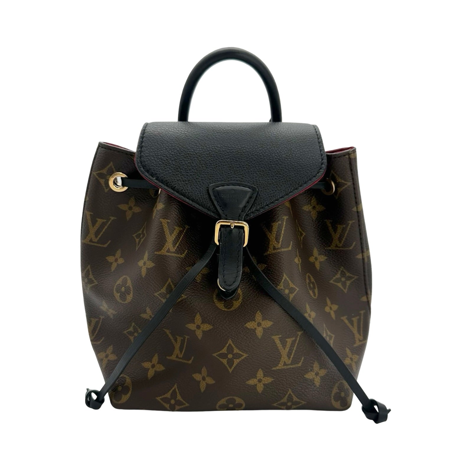 Louis Vuitton Montsouris BB Monogram Backpack Louis Vuitton Montsouris Backpack Brown Canvas Monogram | eBay main image 2