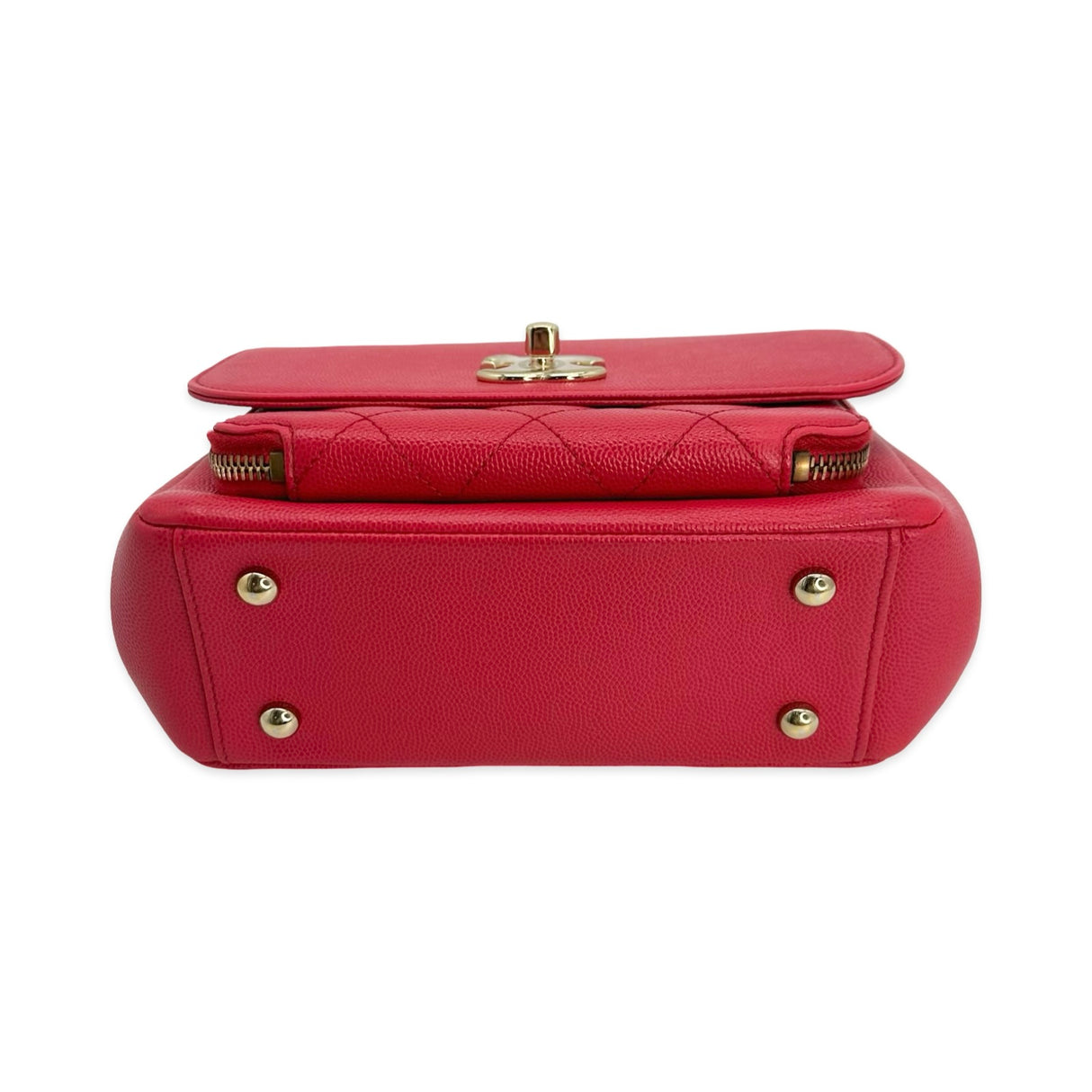 Quilted Caviar Small Business Affinity Flap Bag