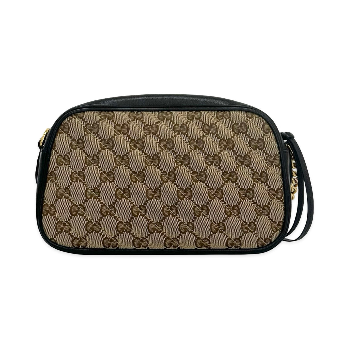 Quilted GG Canvas Small Marmont Camera Bag