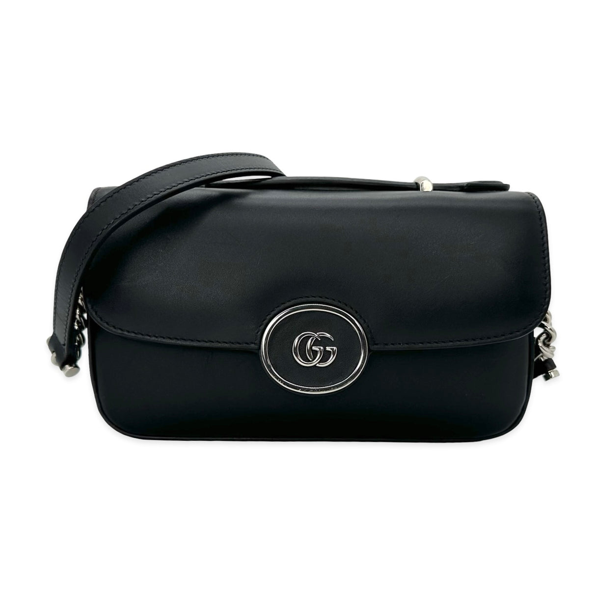 Calfskin Petite GG Flap Crossbody