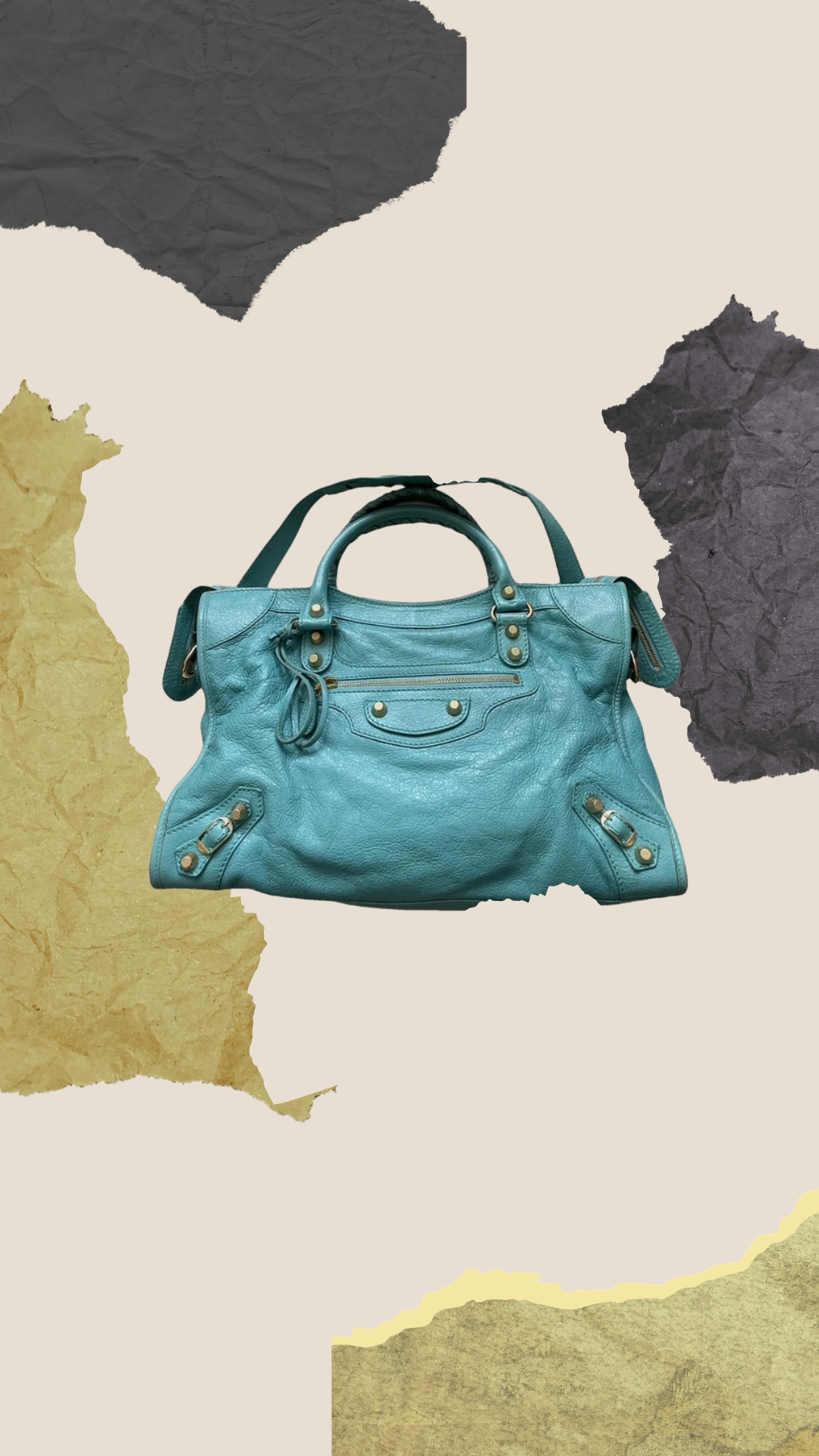 THE BEAT UP BALENCIAGA BAG