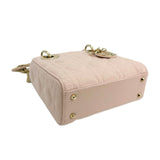 CHRISTIAN DIOR: Cannage Mini Lady Dior