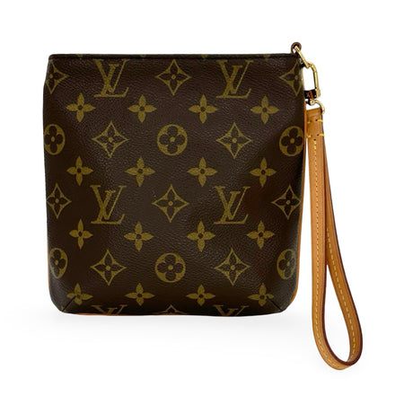 LOUIS VUITTON: Monogram Partition Wristlet