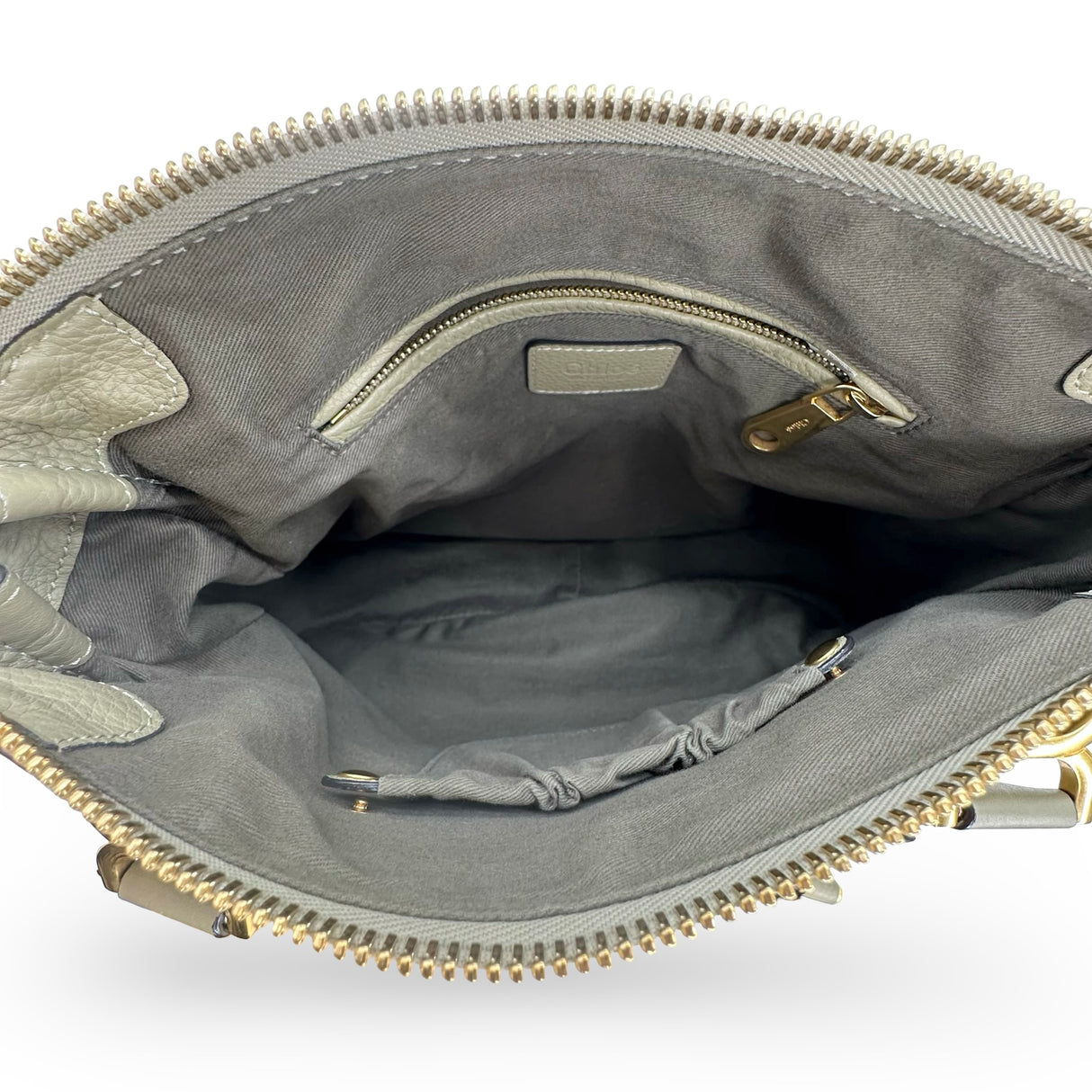 CHLOE: Leather Medium Marcie Double Carry Bag
