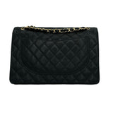 CHANEL: Quilted Caviar Maxi Classic Double Flap
