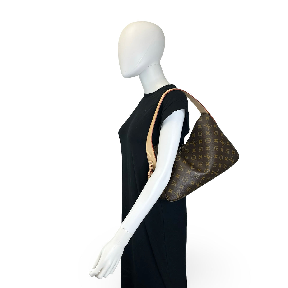 LOUIS VUITTON: Monogram Slouchy PM