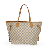 LOUIS VUITTON: Damier Azur Neverfull MM