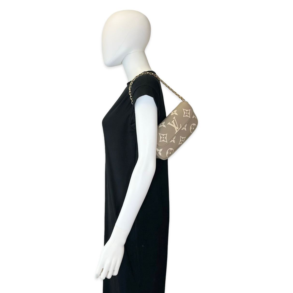 Monogram Empreinte Bicolor Ivy Wallet on a Chain