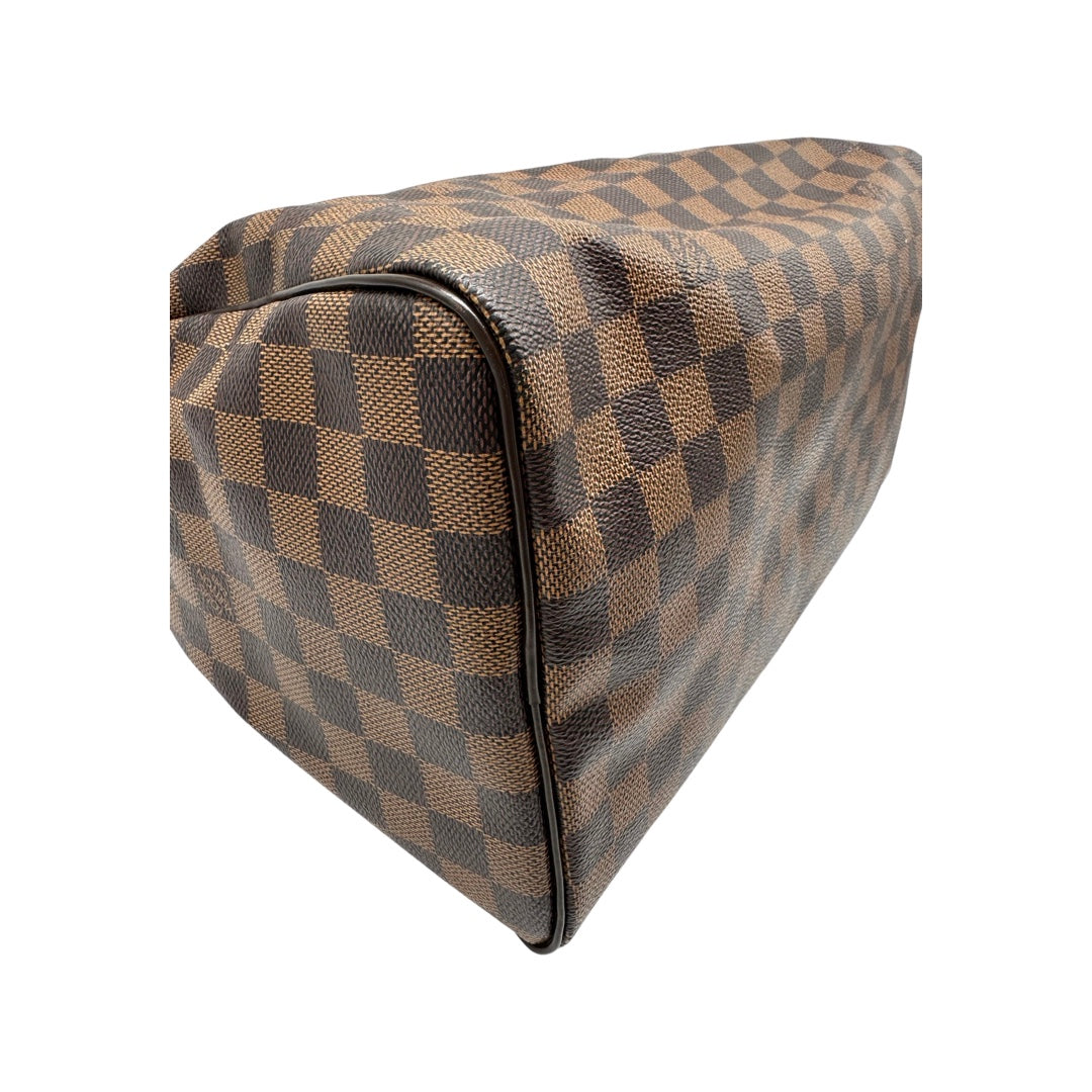 LOUIS VUITTON: Damier Ebene Speedy 30