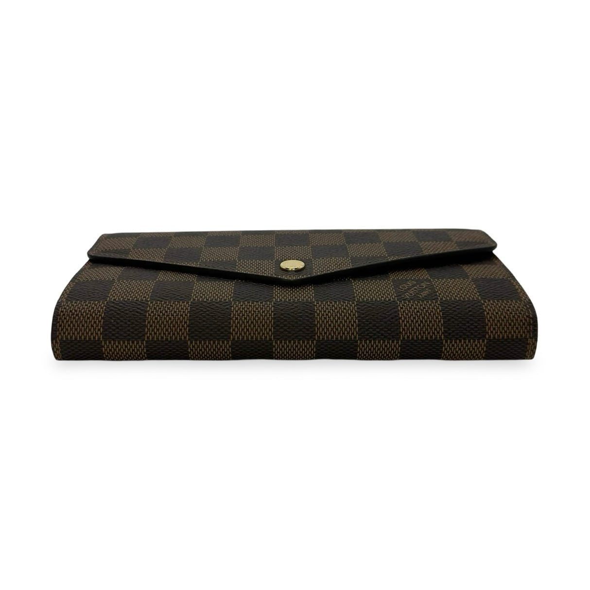 LOUIS VUITTON: Damier Ebene Sarah Wallet