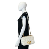 Cannage Calfskin 30 Montaigne Medium Caro Bag