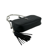 SAINT LAURENT: Grain de Poudre Mini Lou Camera Bag
