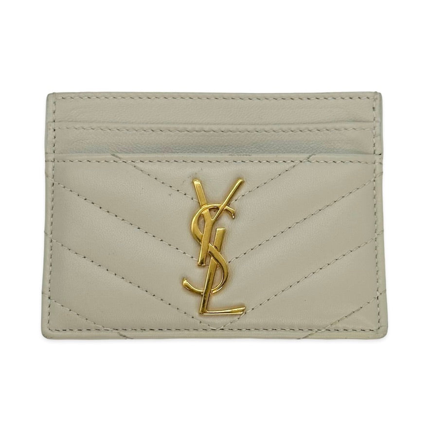 Quilted Lambskin Cassandre Card Holder