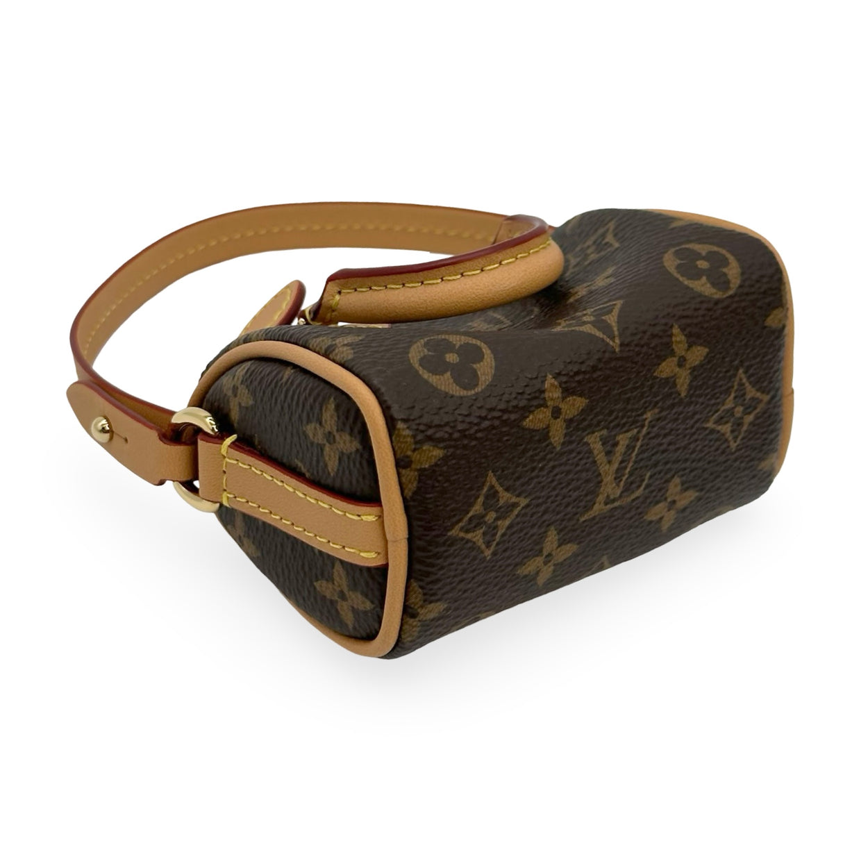 LOUIS VUITTON: Monogram Micro Speedy Bag Charm
