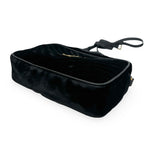 SAINT LAURENT: Quilted Velet Lou Camera Bag