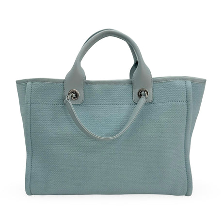 CHANEL: Tweed Canvas Small Deauville Tote