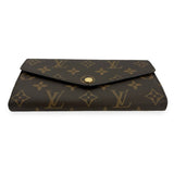 LOUIS VUITTON: Monogram Sarah Wallet