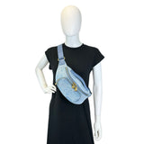 LOUIS VUITTON: Damier Denim Rush Bumbag