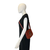 GUCCI: Suede Blondie Small Saddle Bag