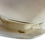 CHANEL: Quilted Caviar Sweetheart Mini Flap Bag