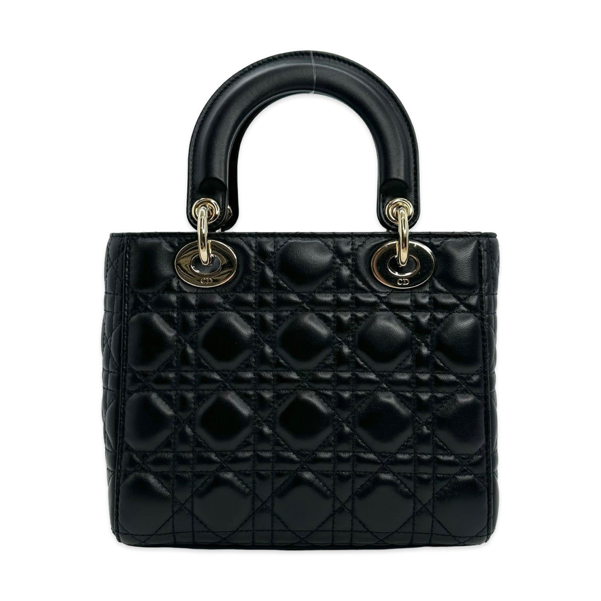 CHRISTIAN DIOR: Cannage Small My ABCDior Lady Dior