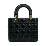 CHRISTIAN DIOR: Cannage Small My ABCDior Lady Dior
