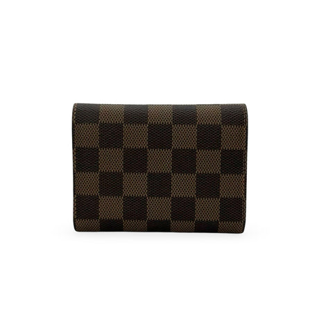 LOUIS VUITTON: Damier Ebene Victorine Wallet