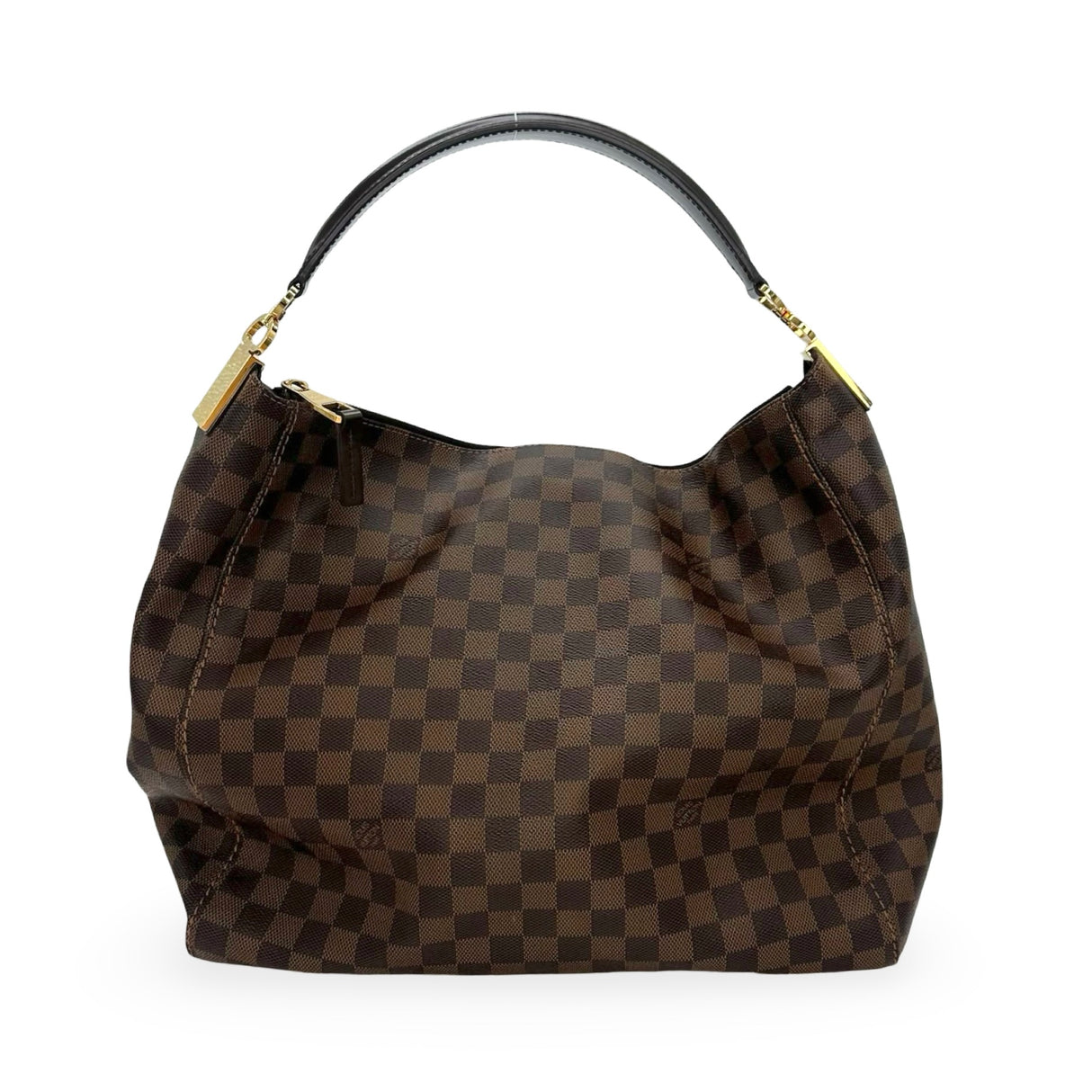 LOUIS VUITTON: Damier Ebene Portobello PM