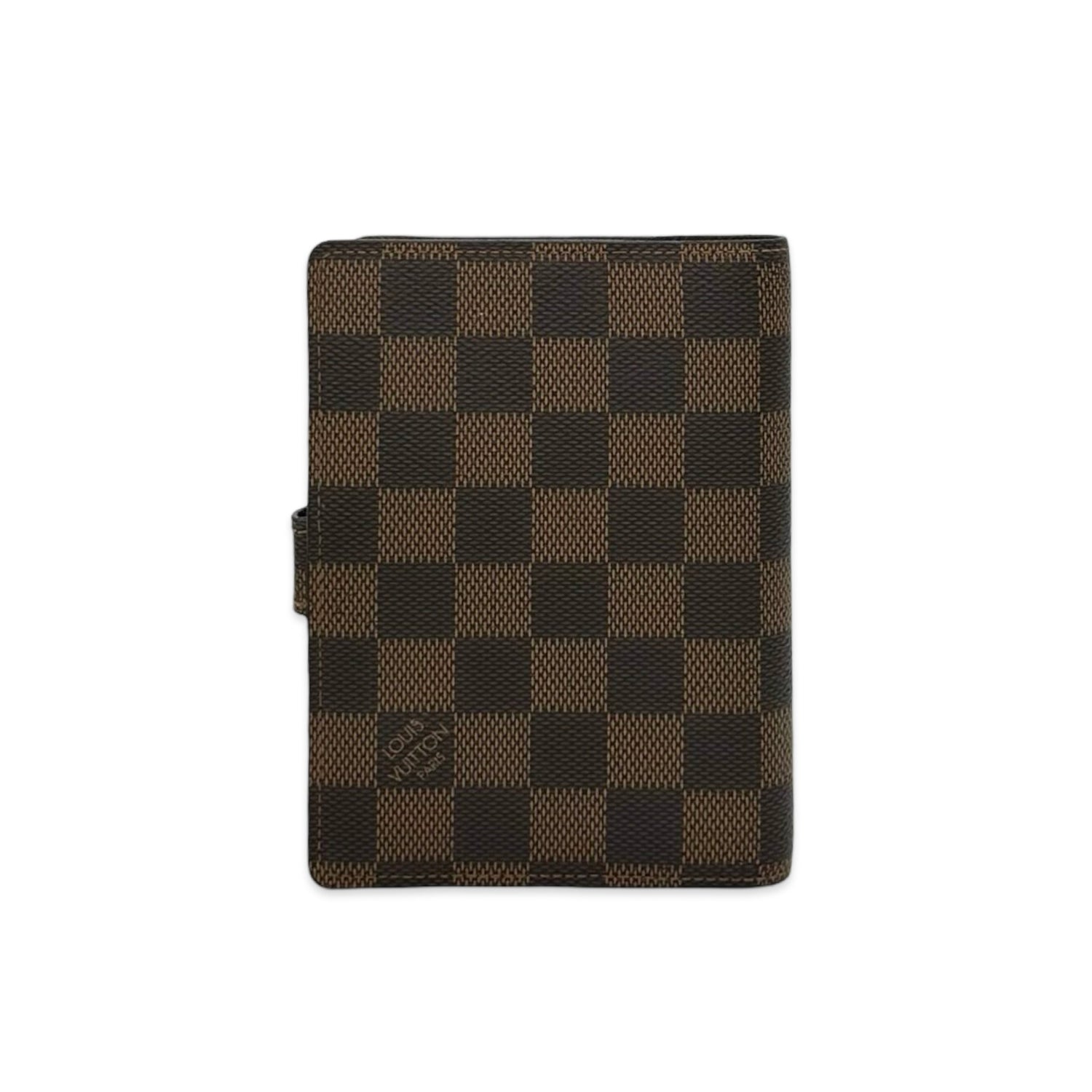 Damier Ebene Small Ring Agenda Cover
