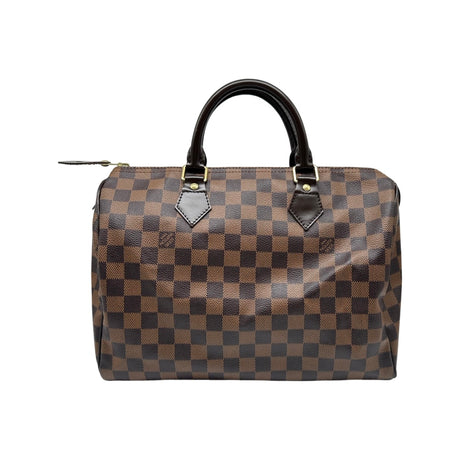 LOUIS VUITTON: Damier Ebene Speedy 30