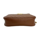 GUCCI: Diagonal Quilted Leather GG Marmont Small Camera Bag
