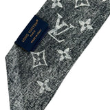 Silk Monogram Infinity Denim BB Bandeau