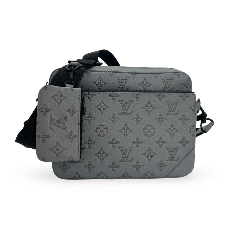 LOUIS VUITTON: Monogram Shadow Trio Messenger Bag – Luv Luxe