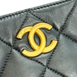 CHANEL: Quilted Lambskin Small Top Handle Shopping Bag