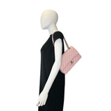 CHANEL: Quilted Lambskin Medium Classic Double Flap