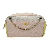 CHANEL: Quilted Canvas 2.55 Reissue Camera Bag