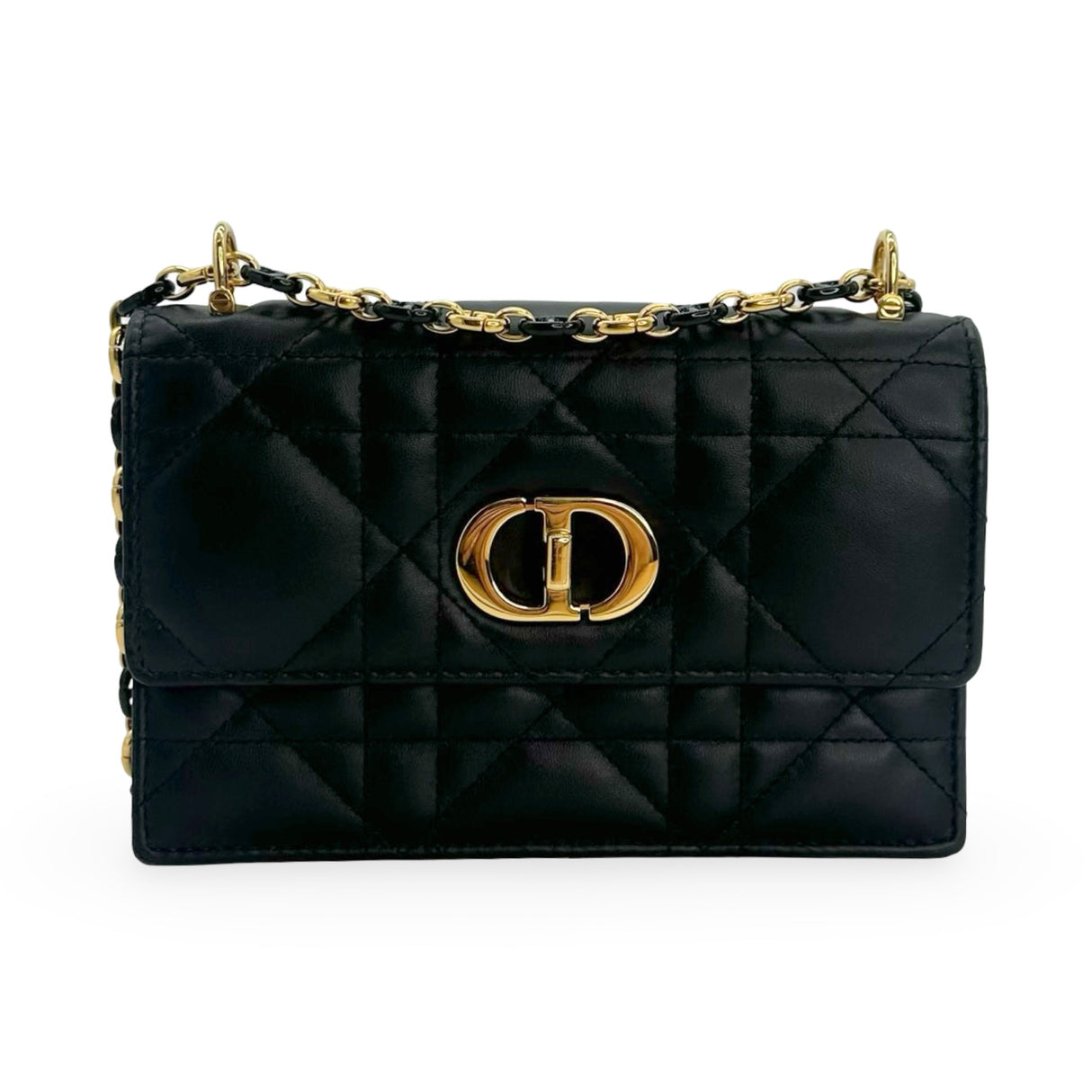 CHRISTIAN DIOR: Macrocannage Miss Caro Mini Bag
