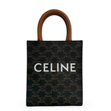 CELINE: Triomphe Mini Vertical Cabas Tote