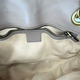 GUCCI: Quilted Leather Small GG Marmont Flap Bag