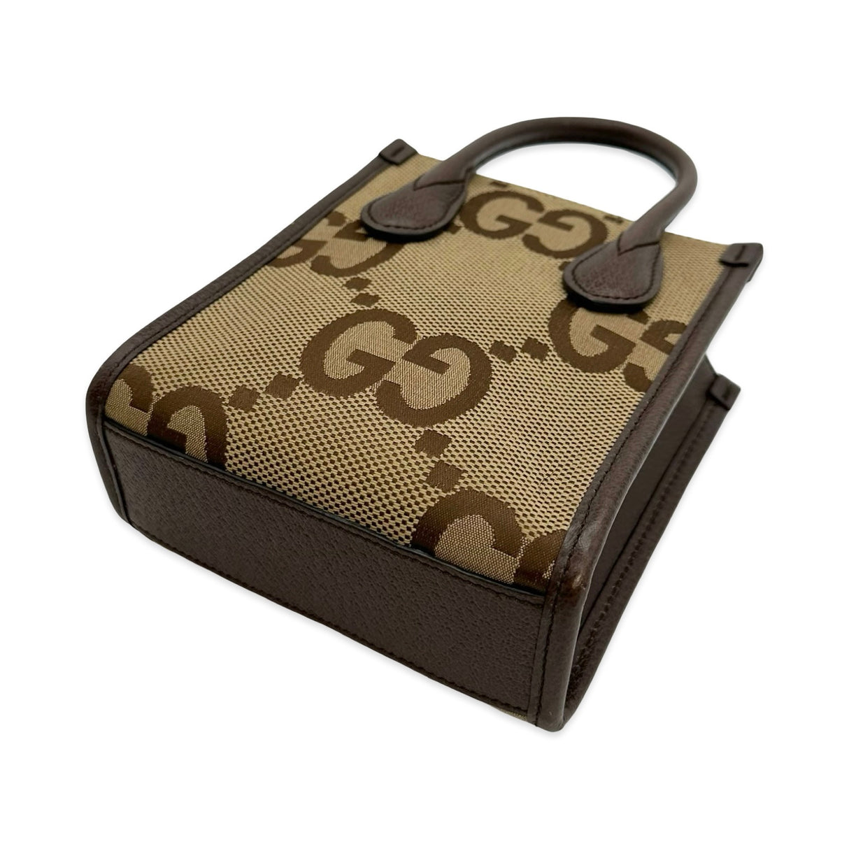 GUCCI: Jumbo GG Canvas Mini Tote