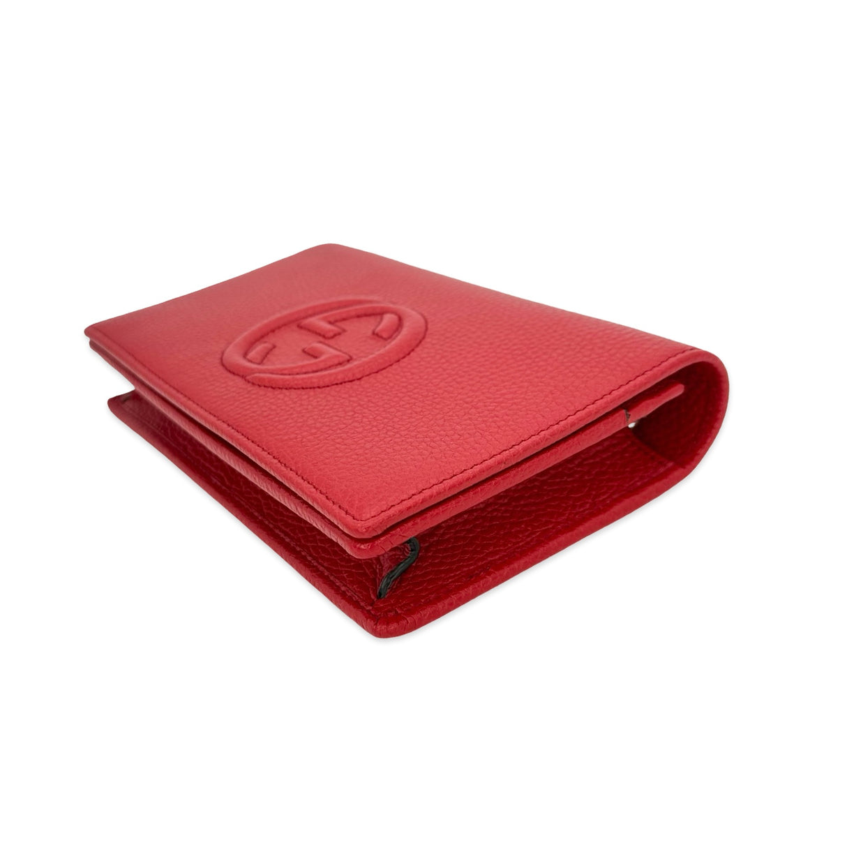 GUCCI: Leather Soho Chain Wallet
