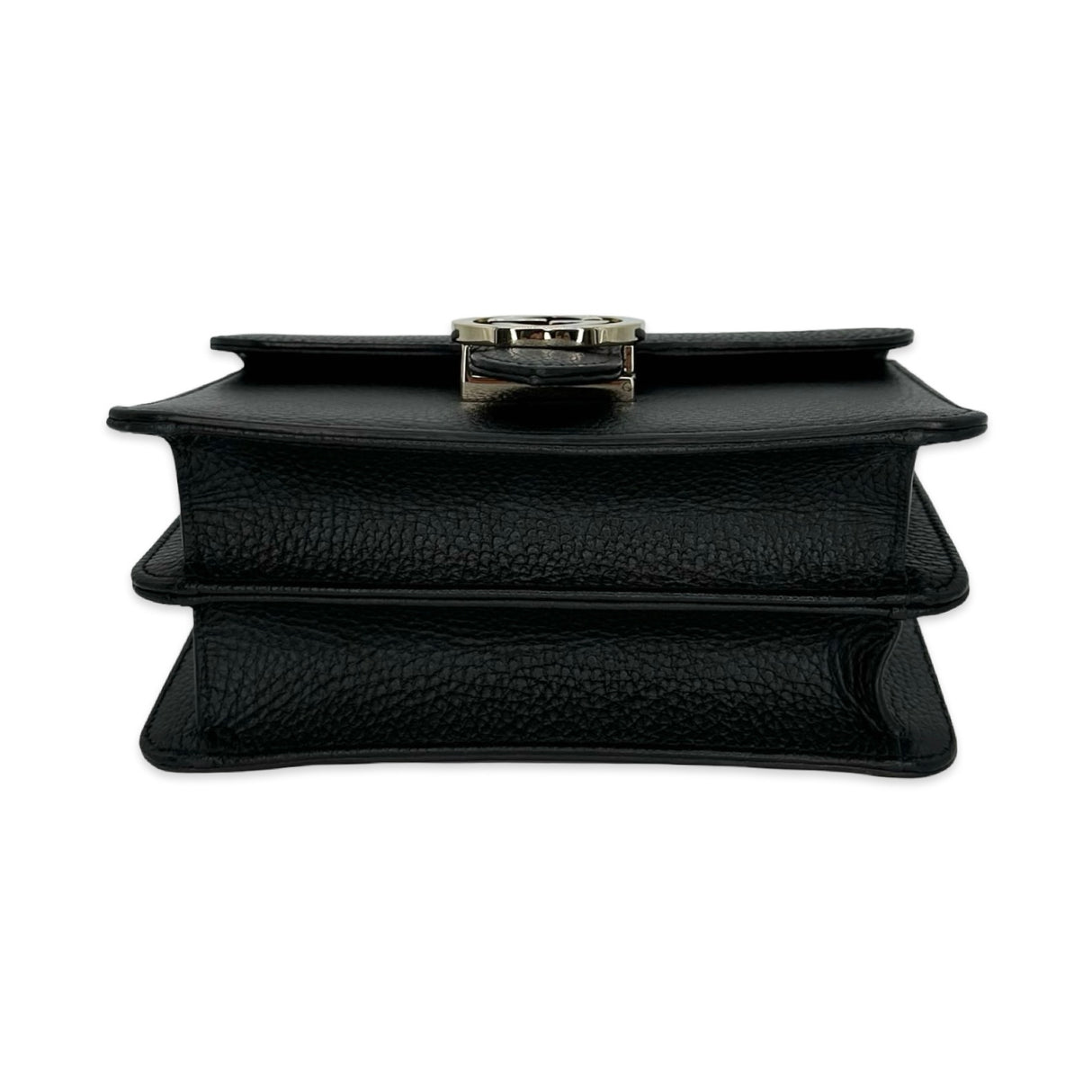 Grained Calfskin Interlocking G Chain Bag