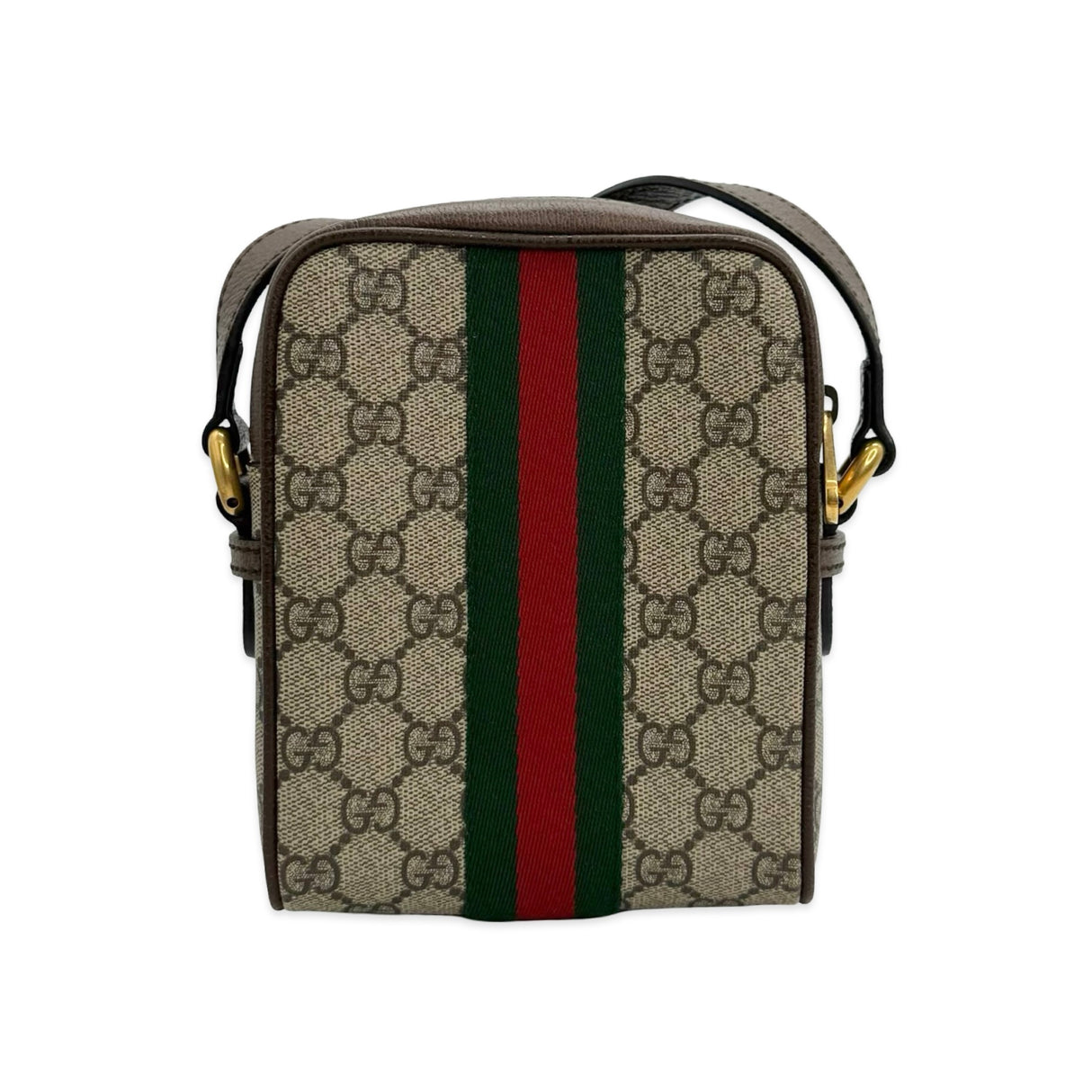 GUCCI: GG Supreme Ophidia Mini Messenger Crossbody